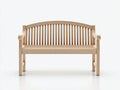 Banc de jardin - Bois - 151x61x90 cm - Bois clair - Style classique