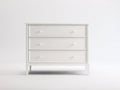 Table de chevet - Bois - 92x42x80 cm - Blanc - Style classique
